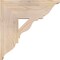 Ekena Millwork Funston Traditional Smooth Bracket, Douglas Fir, 5 1/2"W x 18"D x 18"H BKT06X18X18FST01SDF - alternate 3